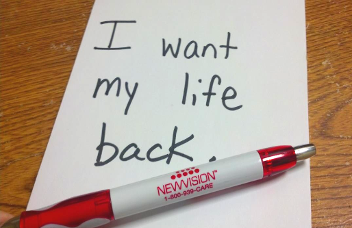 New Vision paper on desk substance abuse recovery New Vision paper on desk substance abuse recovery